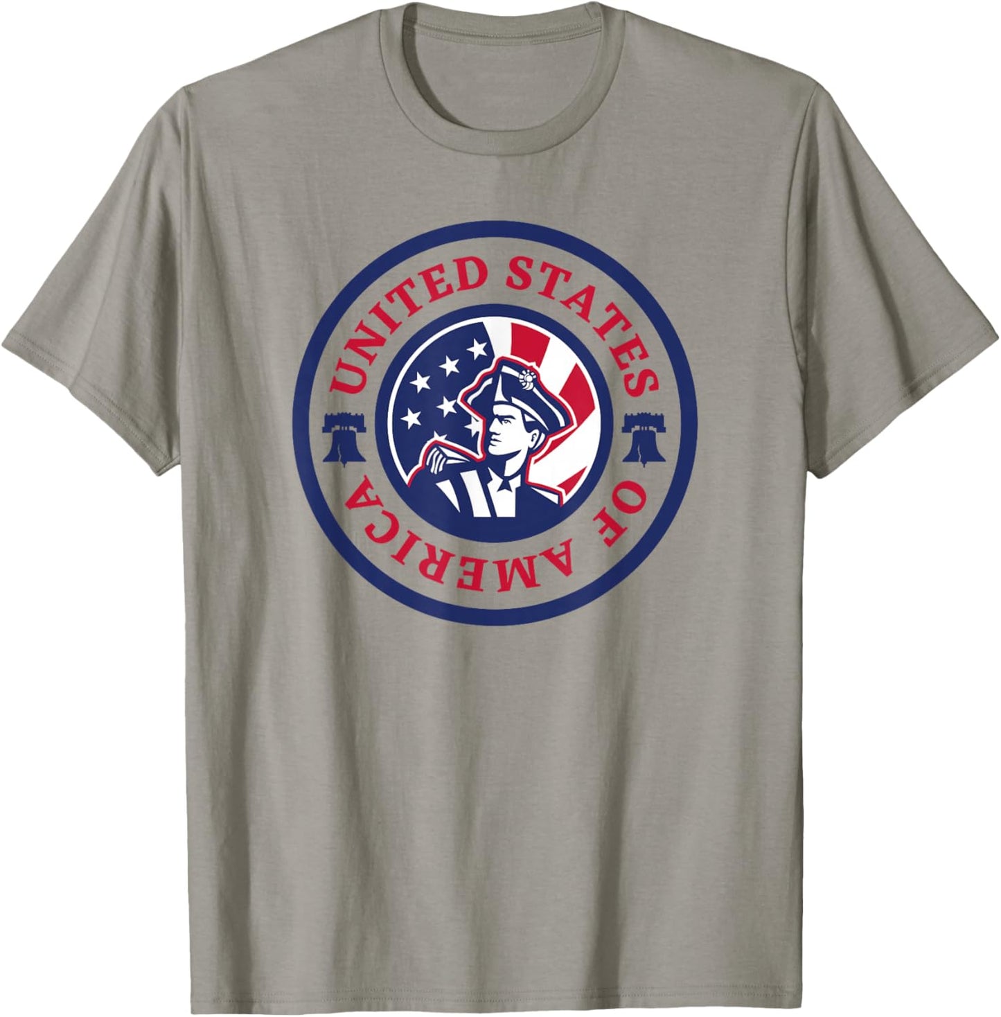 United States of America Patriotic American Flag July 4 USA T-Shirt - T-Shirt | Sand