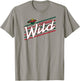 Minnesota Wild Retro Performer Gray Officially Licensed T-Shirt - T-Shirt | Sand