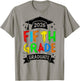 Cute 5th Grade Graduate 2026 Last Day of School Kid Boy Girl T-Shirt - T-Shirt | Sand