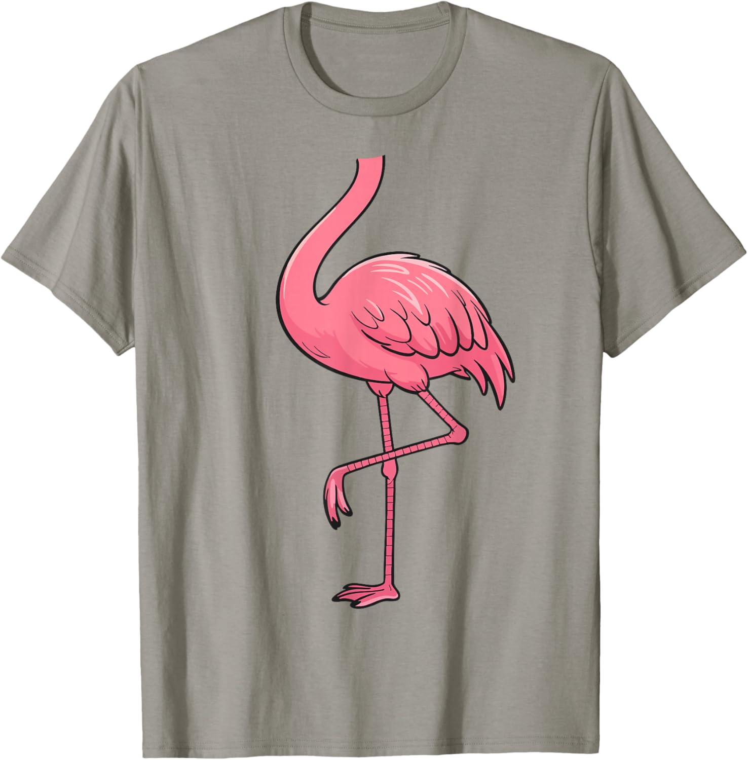 Flamingo Shirt Adult Men Women Kids Pink Flamingo Costume T-Shirt - T-Shirt | Sand