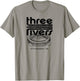 Three Rivers Stadium Pittsburgh PA Vintage 70s Sports T-Shirt - T-Shirt | Sand