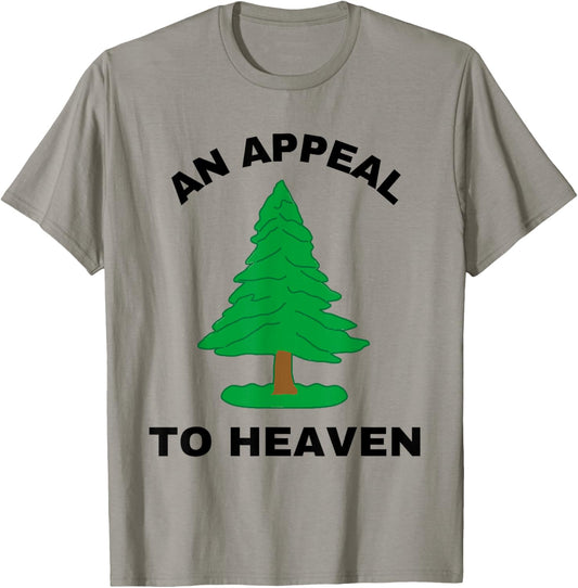 An Appeal to Heaven Flag Pine Tree America American USA T-Shirt - T-Shirt | Sand