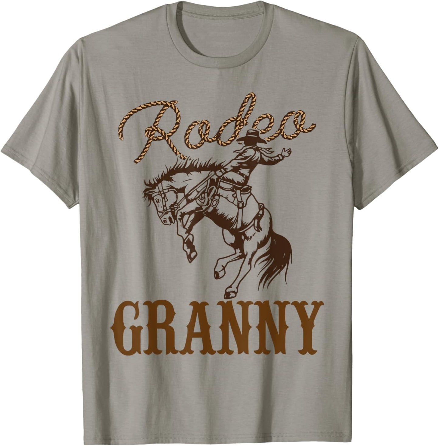 Granny Birthday Cowboy Cowgirl Western Rodeo Grandma Party T-Shirt - T-Shirt | Sand