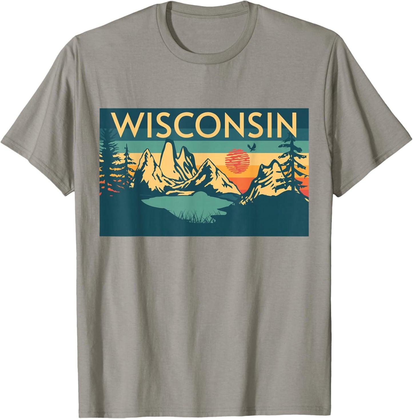 Wisconsin T-Shirt - T-Shirt | Sand