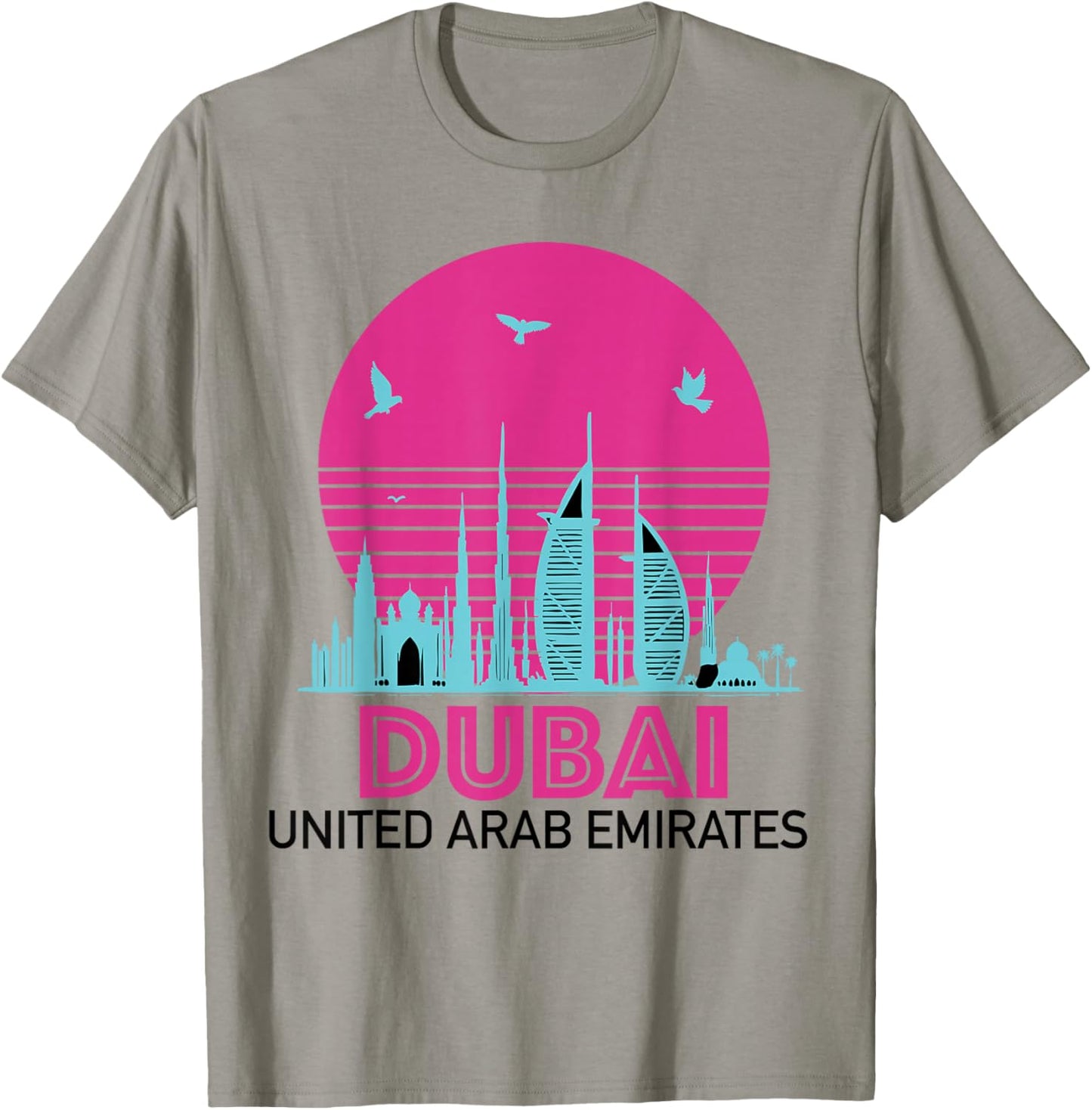Souvenirs From Dubai UAE United Arab Emirate Reminder T-Shirt - T-Shirt | Sand