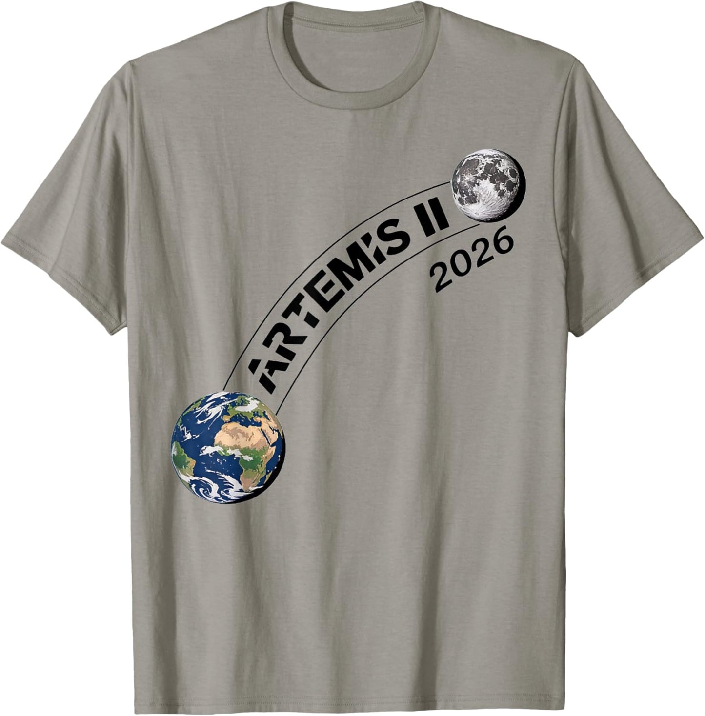 Artemis II Launch to The Moon 2026 T-Shirt - T-Shirt | Sand