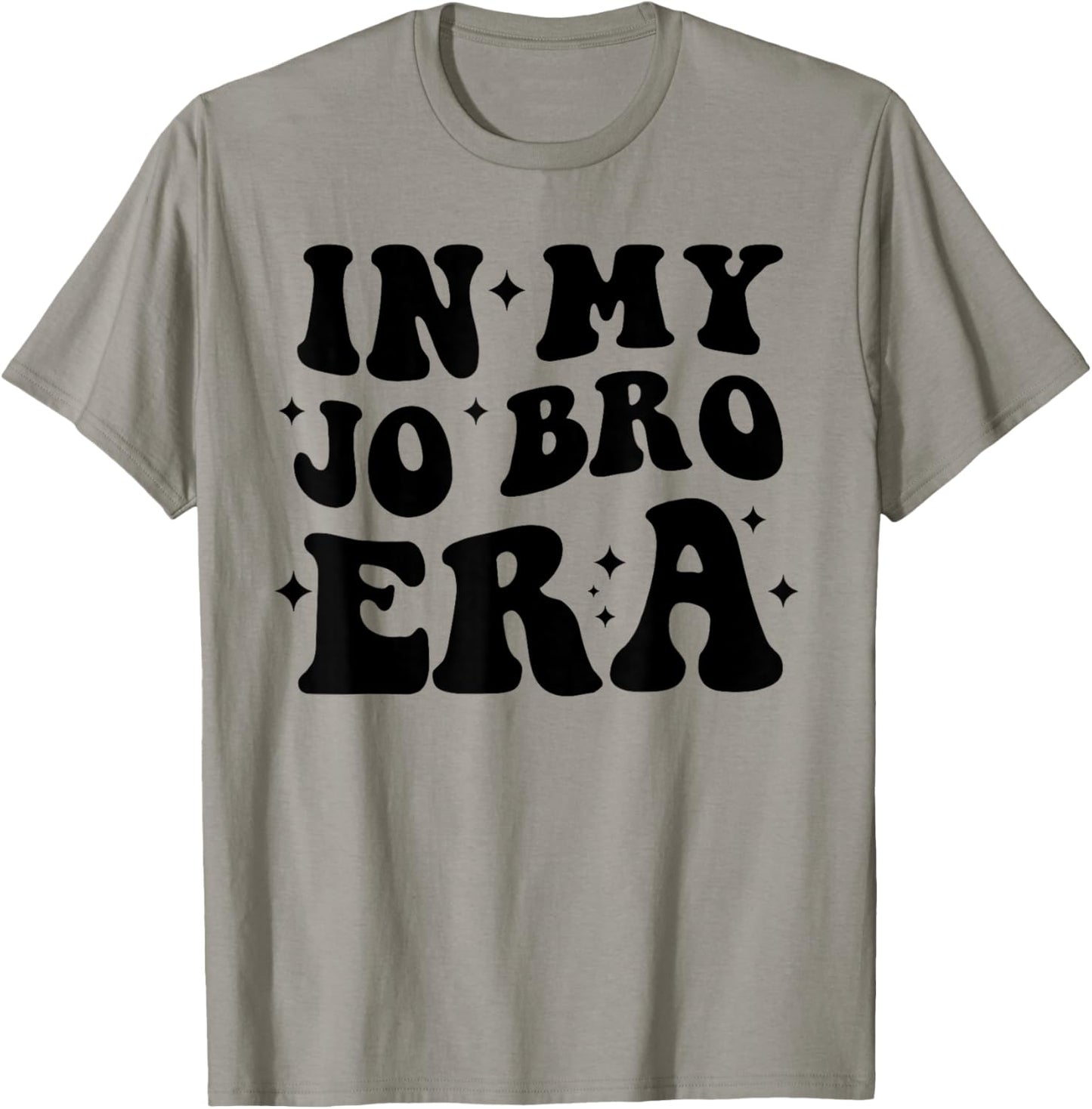 Groovy Retro In My Jo Bro Era Funny T-Shirt - T-Shirt | Sand