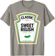 Sweet Relish DIY Halloween Condiment Green Pickle T-Shirt - T-Shirt | Sand