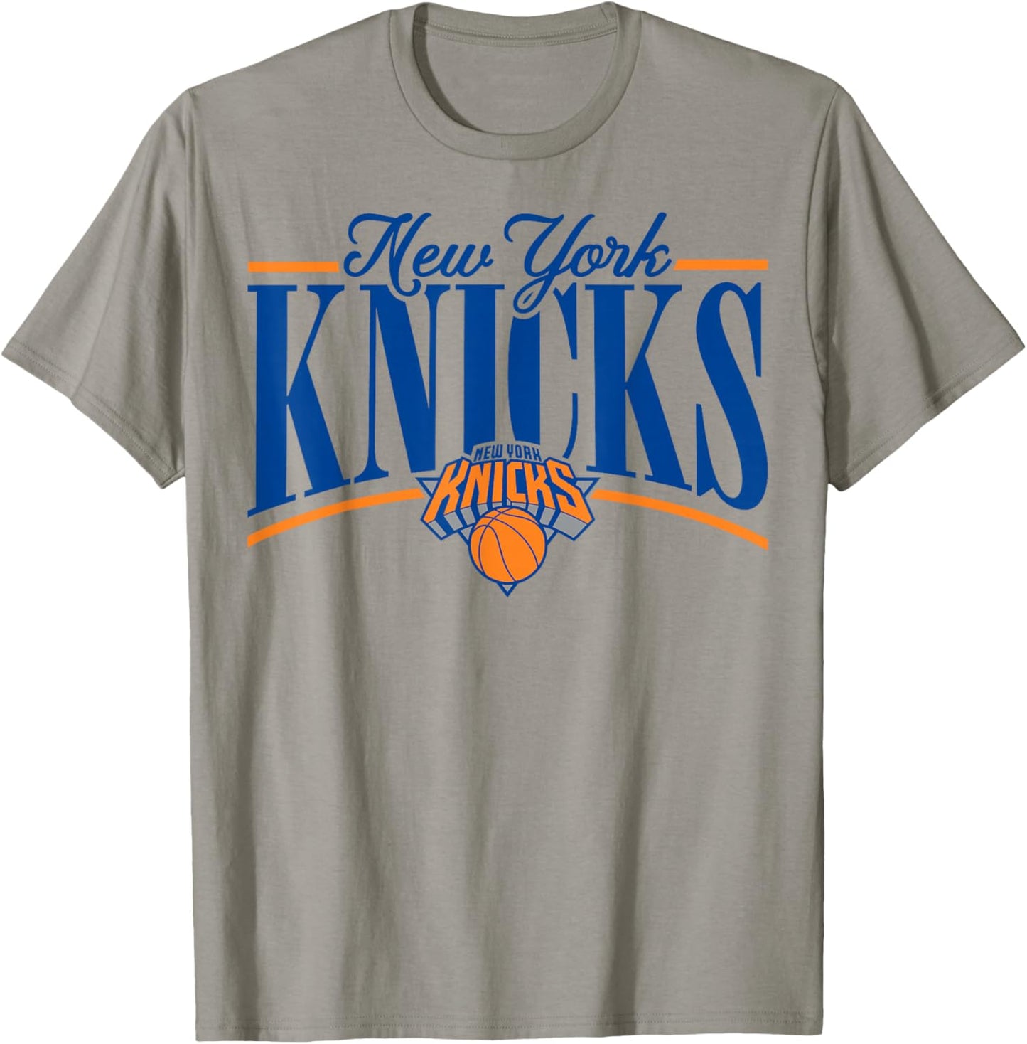 NBA - Logobogen der New York Knicks T-Shirt - T-Shirt | Sand