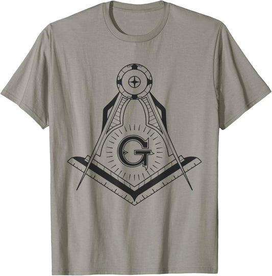 Freemason Emblem T-Shirt - T-Shirt | Sand