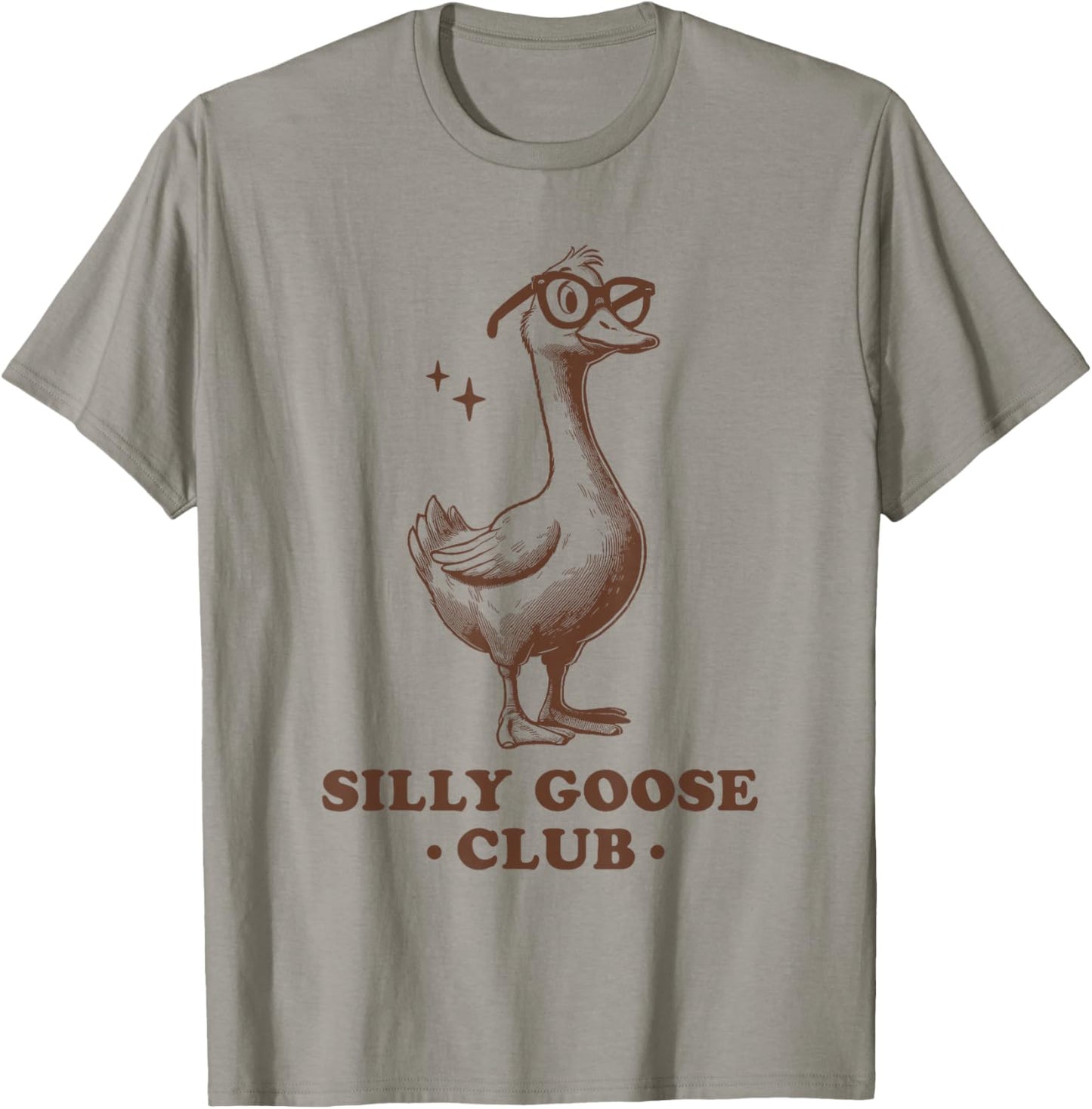Silly Goose Club T-Shirt - T-Shirt | Sand