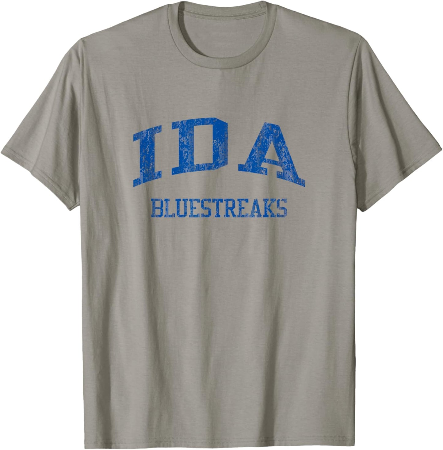 Ida High School HS Ida MI Vintage Sports T-Shirt - T-Shirt | Sand