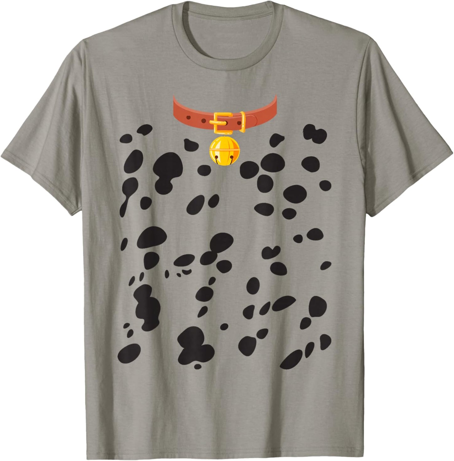 Dalmatian Dog Costume Dalmatian Dots Puppy Print Halloween T-Shirt - T-Shirt | Sand