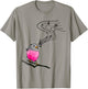 Singing bird classical music notes musician robin bird lover T-Shirt - T-Shirt | Sand