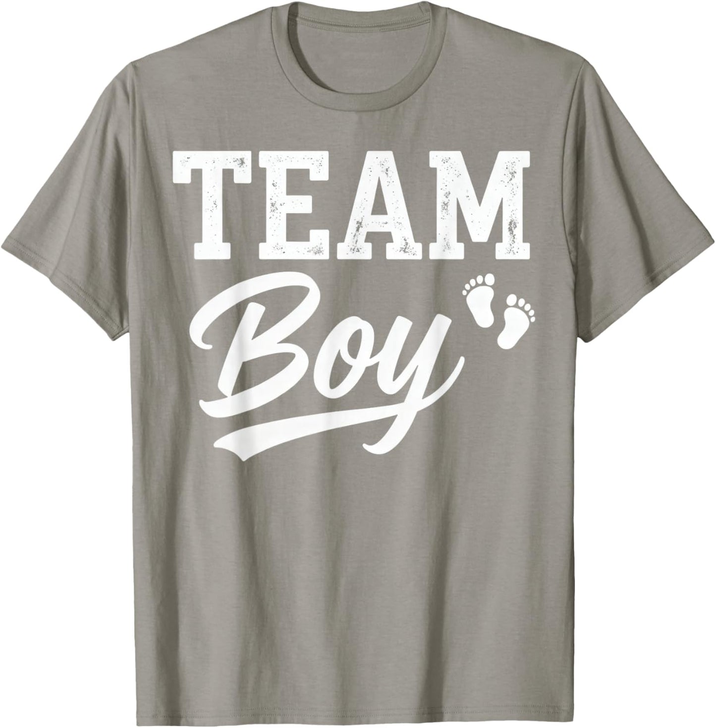 Gender Reveal Team Boy Blue T-Shirt - T-Shirt | Sand