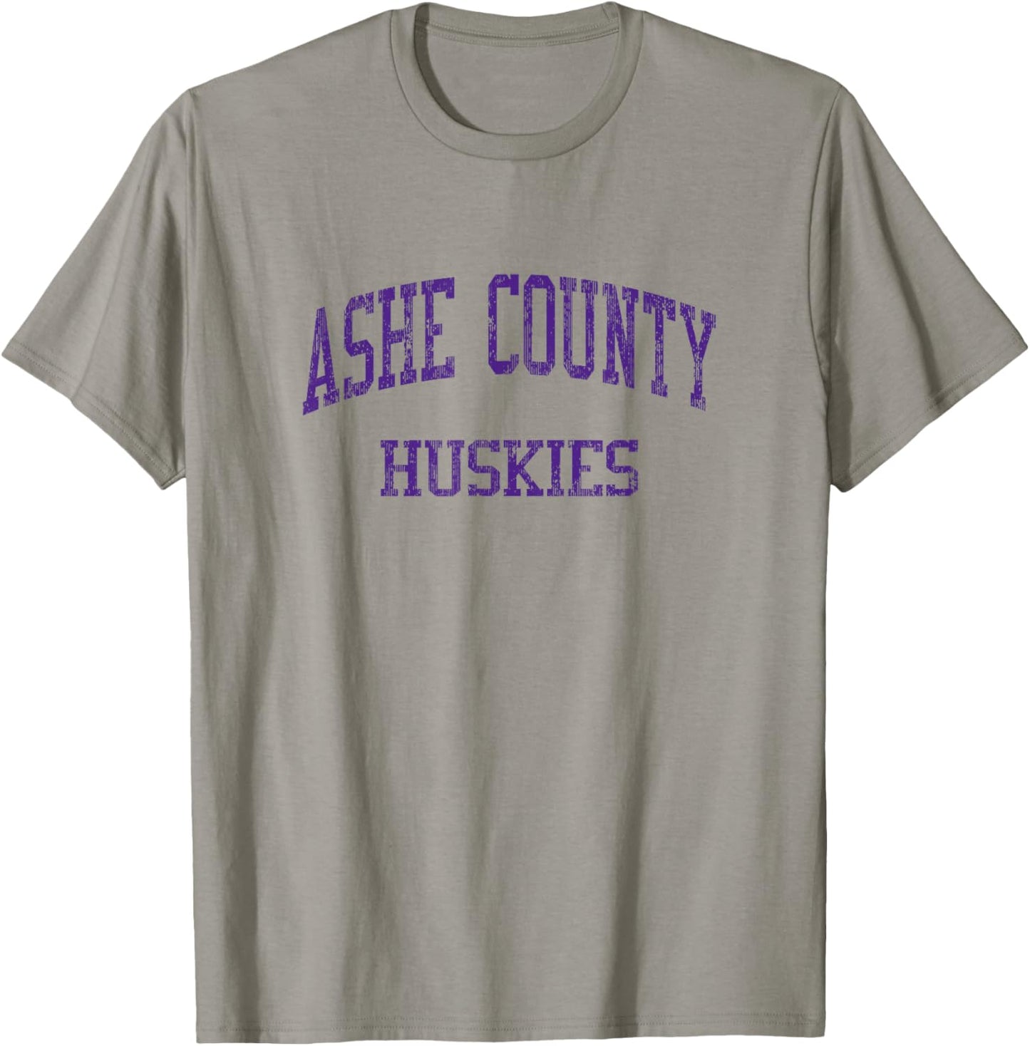 Ashe County High School HS West Jefferson NC Vintage Sports T-Shirt - T-Shirt | Sand