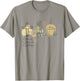 Jesus Cats And Coffee Minimalist Graphic Design T-Shirt - T-Shirt | Sand