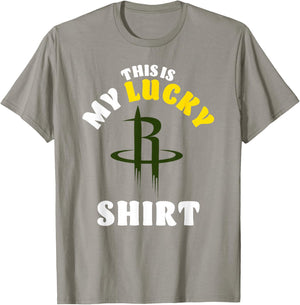 NBA Houston Rockets St. Patrick's Day Lucky Shirt T-Shirt - T-Shirt | Sand