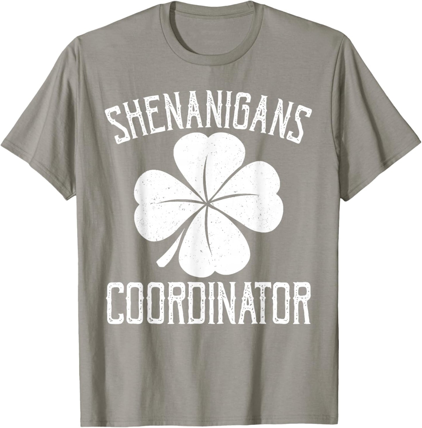 Shenanigans Squad Teacher Funny St Patrick's Day Men Women T-Shirt - T-Shirt | Sand