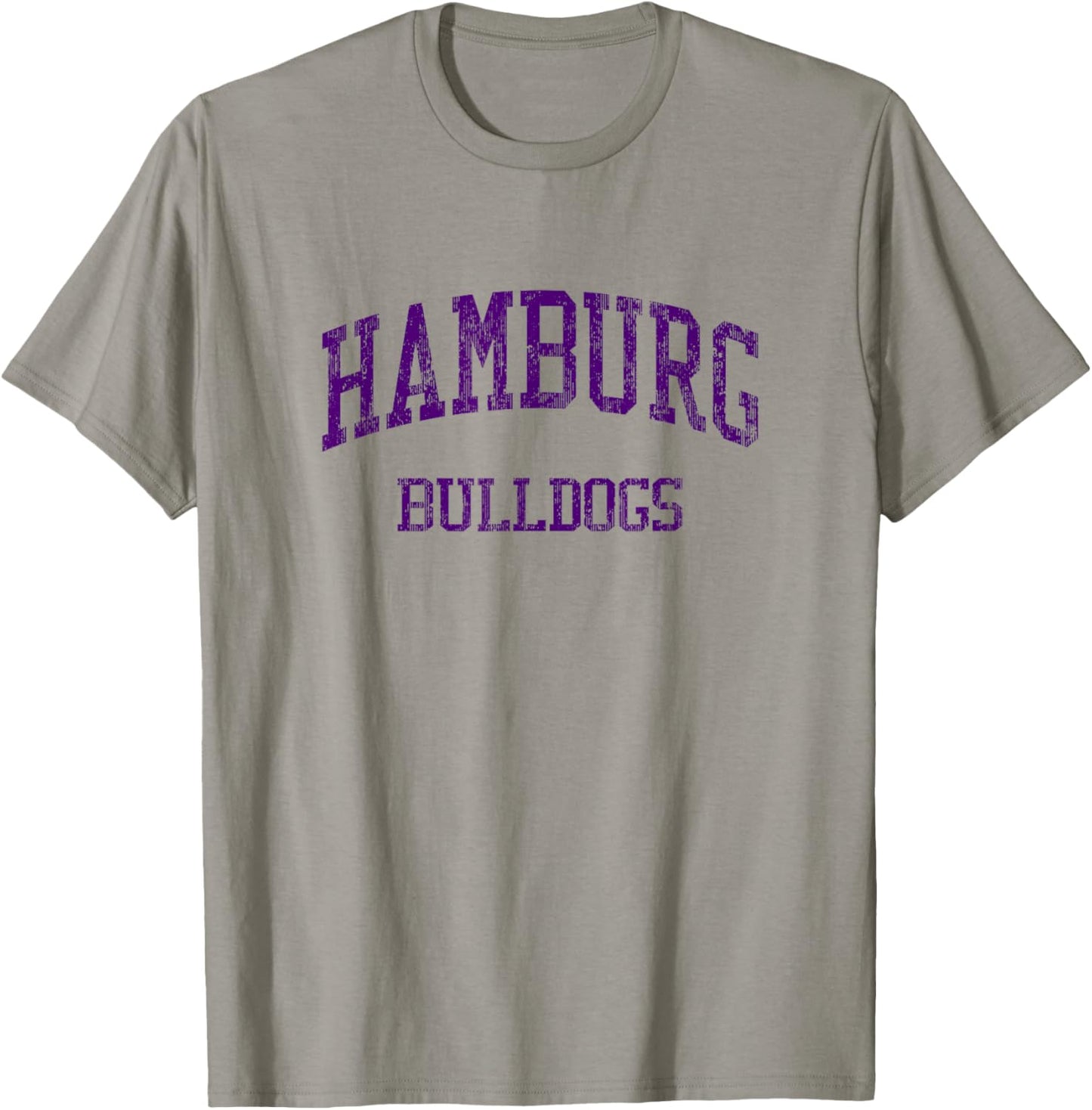 Hamburg High School HS Hamburg NY Vintage Sports T-Shirt - T-Shirt | Sand