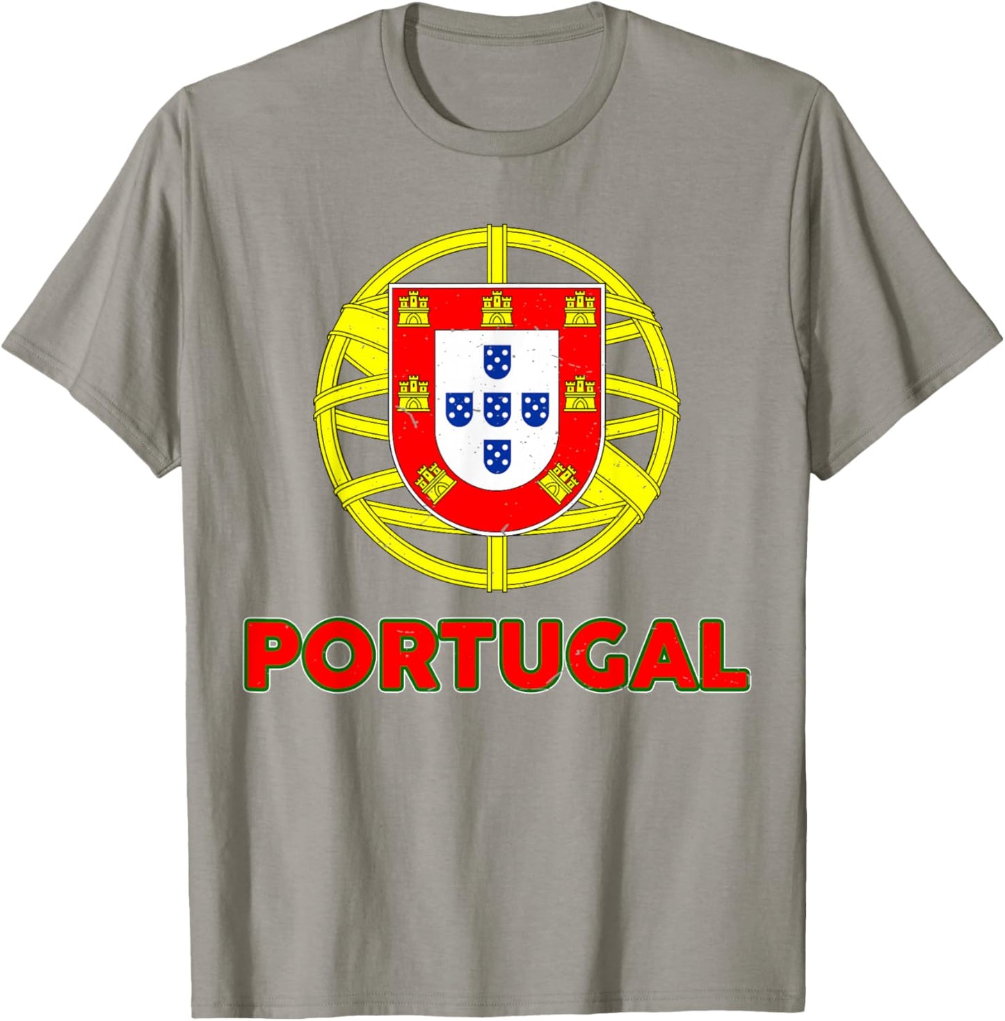 Toddler Portugal Portuguese Flag Youth Baby Kids Boys T-Shirt - T-Shirt | Sand