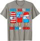 Boy One Nation Under God Son Funny 4th July Popsicle Toddler T-Shirt - T-Shirt | Sand