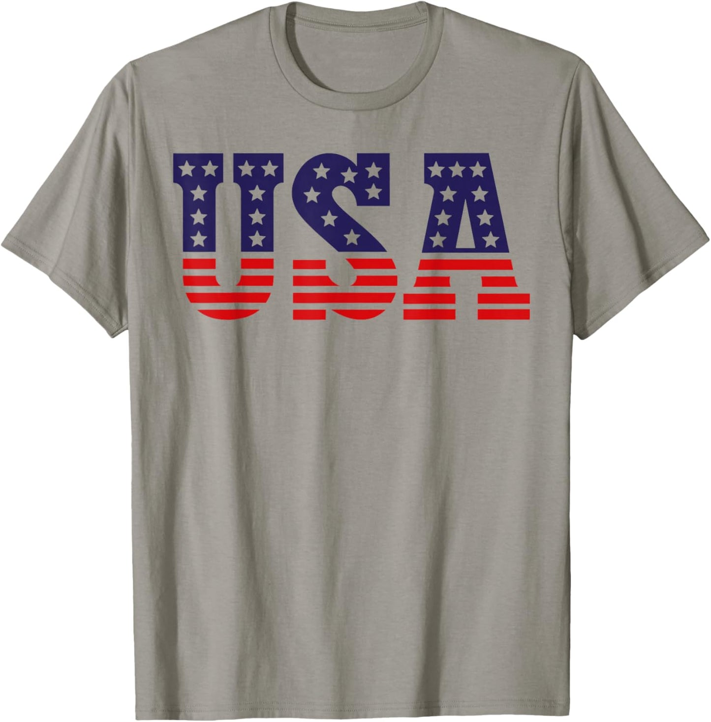 USA Shirt US Flag 4th Of July Patriotic Family Matching T-Shirt - T-Shirt | Sand