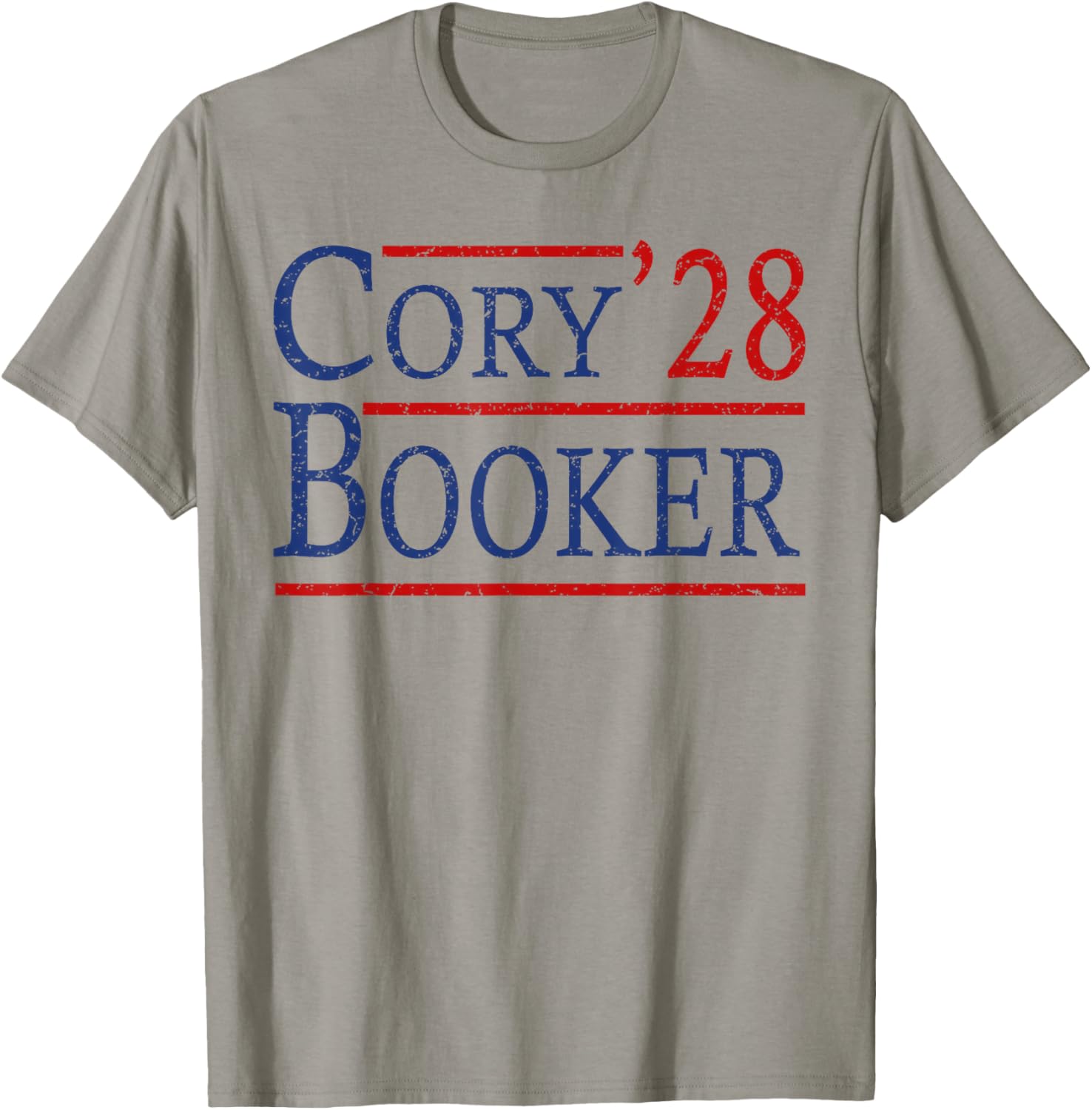 Cory Booker For President 2028, Cool Cory'28 Booker T-Shirt - T-Shirt | Sand