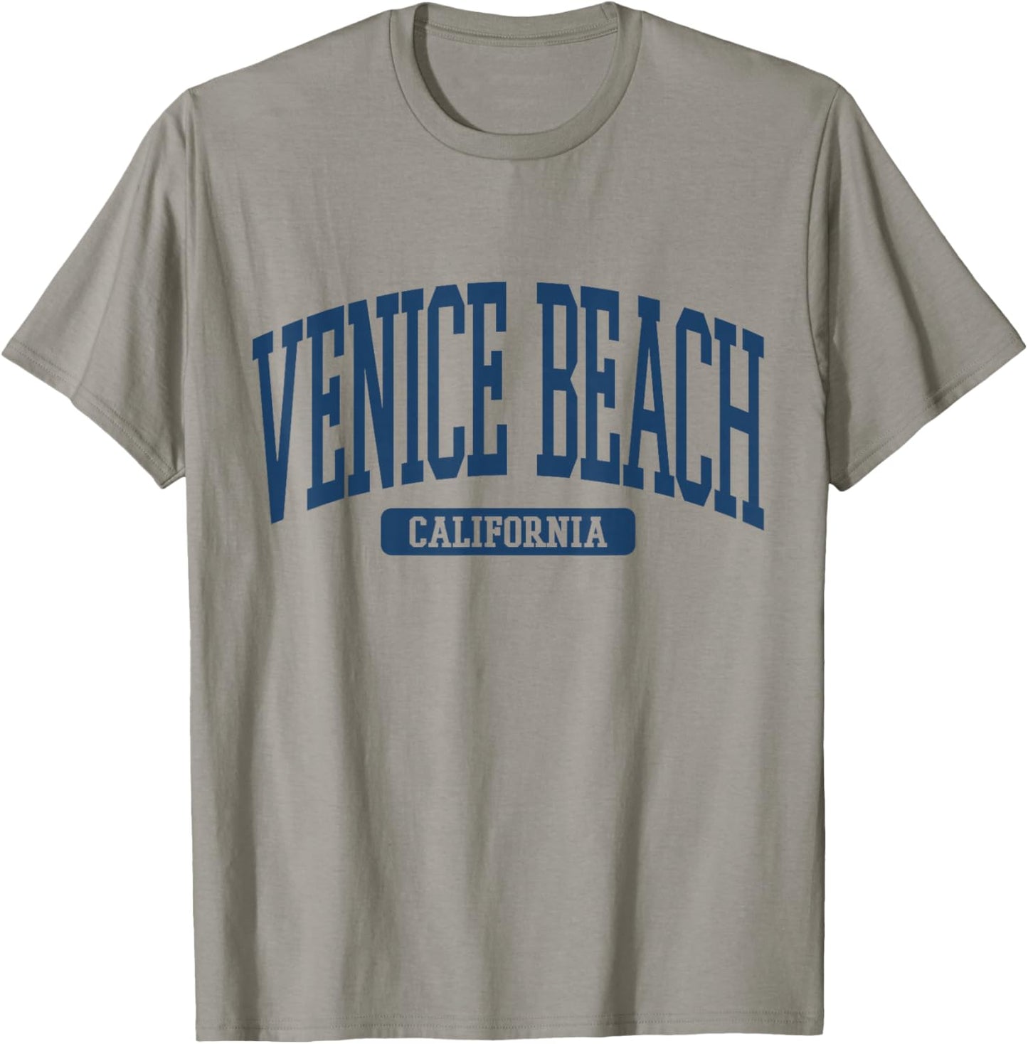 Venice Beach California Souvenir Beach, Retro, Minimalist T-Shirt - T-Shirt | Sand