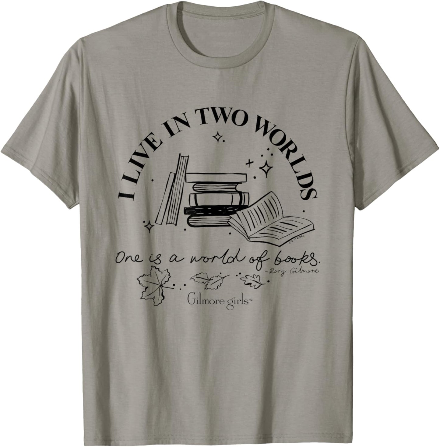Gilmore Girls I Live in a Two Worlds T-Shirt - T-Shirt | Sand
