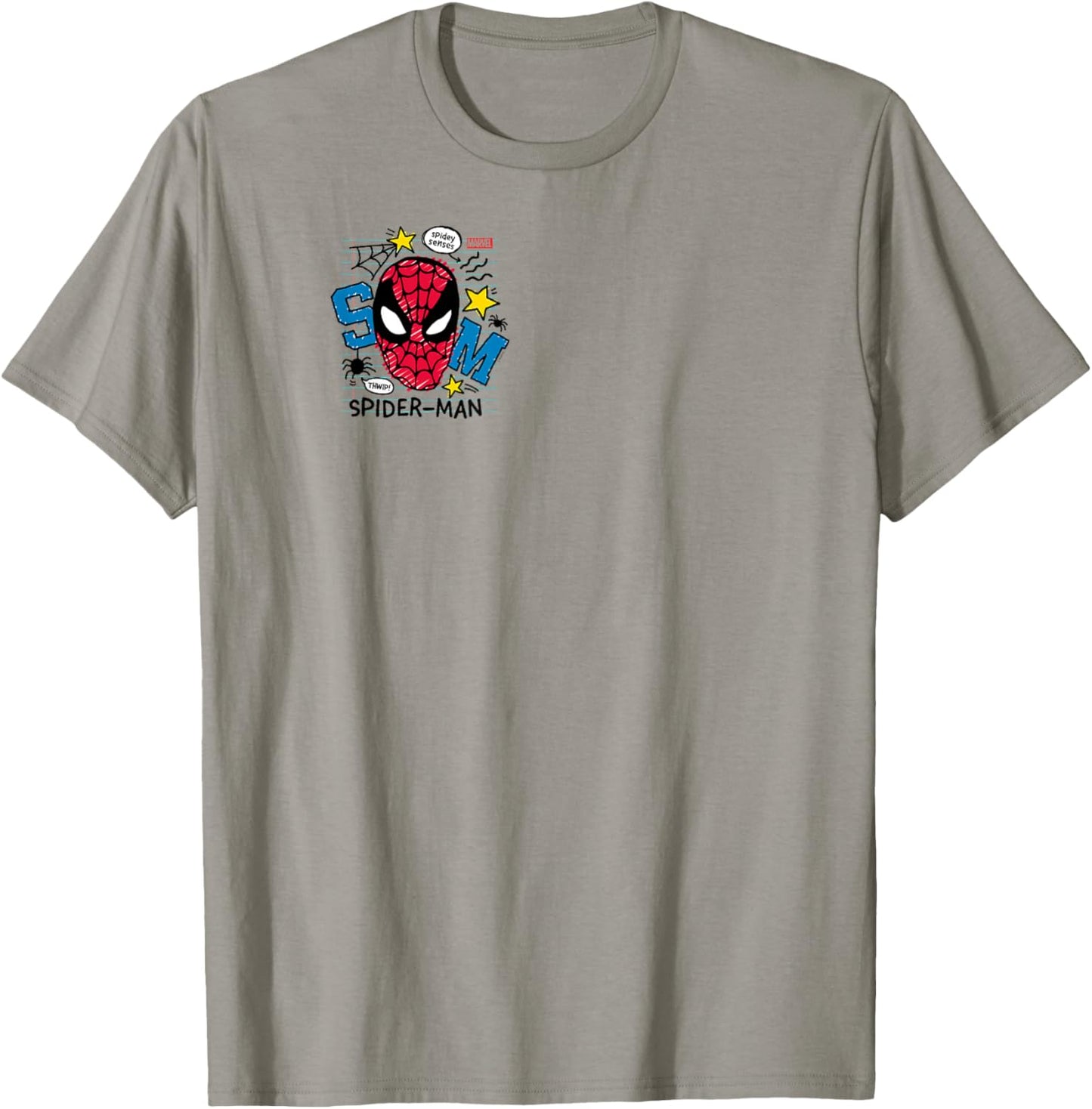 Spider-Man - Spidey Scribble T-Shirt - T-Shirt | Sand