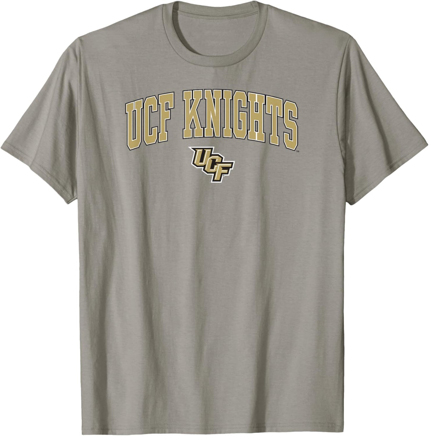 Central Florida Golden Knights Arch Over Gray T-Shirt - T-Shirt | Sand