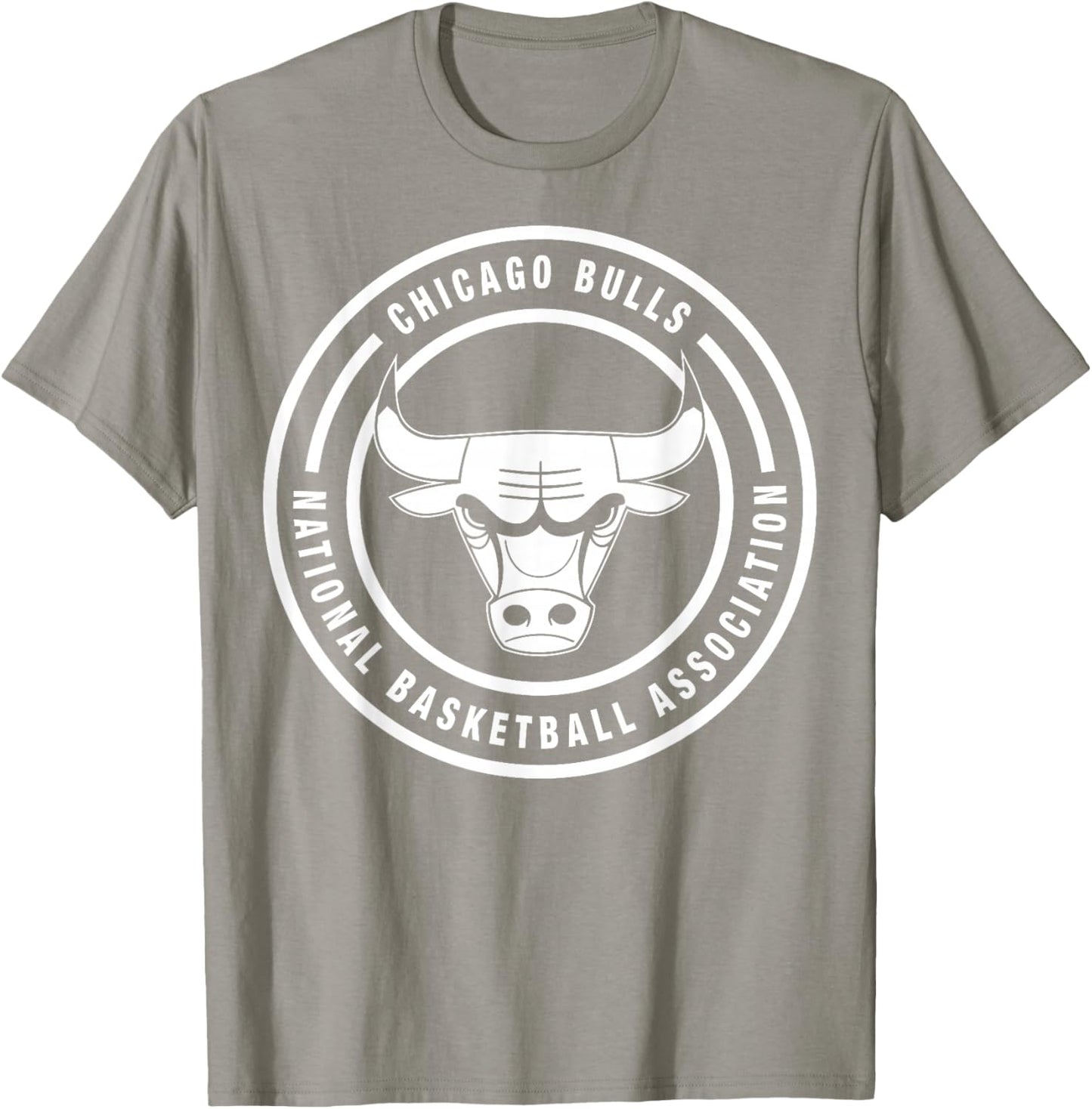 Logo NBA Chicago Bulls Circle T-Shirt - T-Shirt | Sand