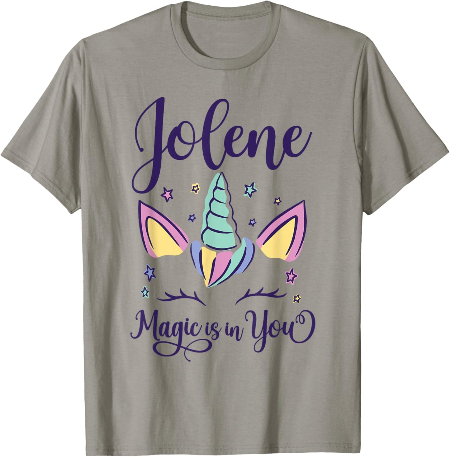 First Name Jolene Personalized I Love Jolene T-Shirt - T-Shirt | Sand