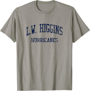 L.W. Higgins High School HS Marrero LA Vintage Sports T-Shirt - T-Shirt | Sand