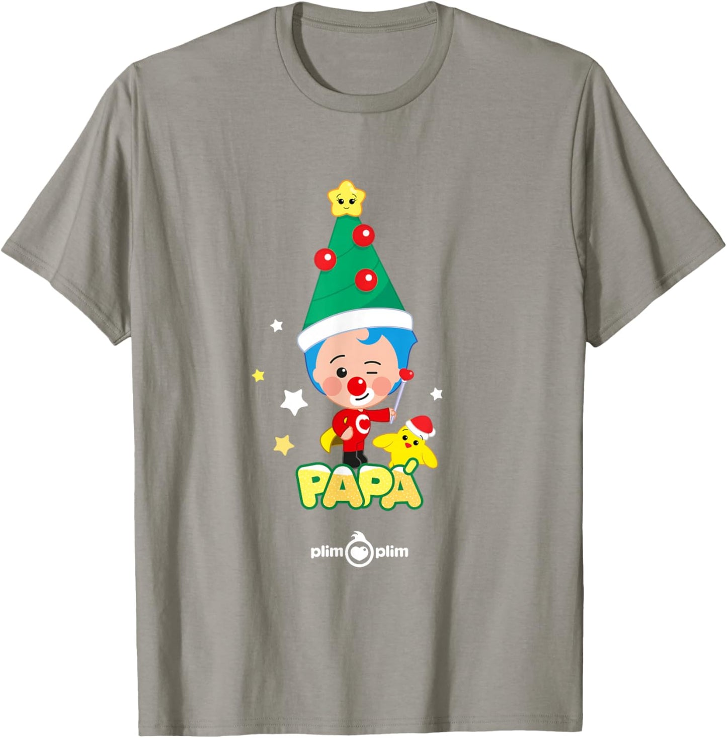 Plim Plim Festive Family – Mom Dad Baby Holiday T-Shirt - T-Shirt | Sand