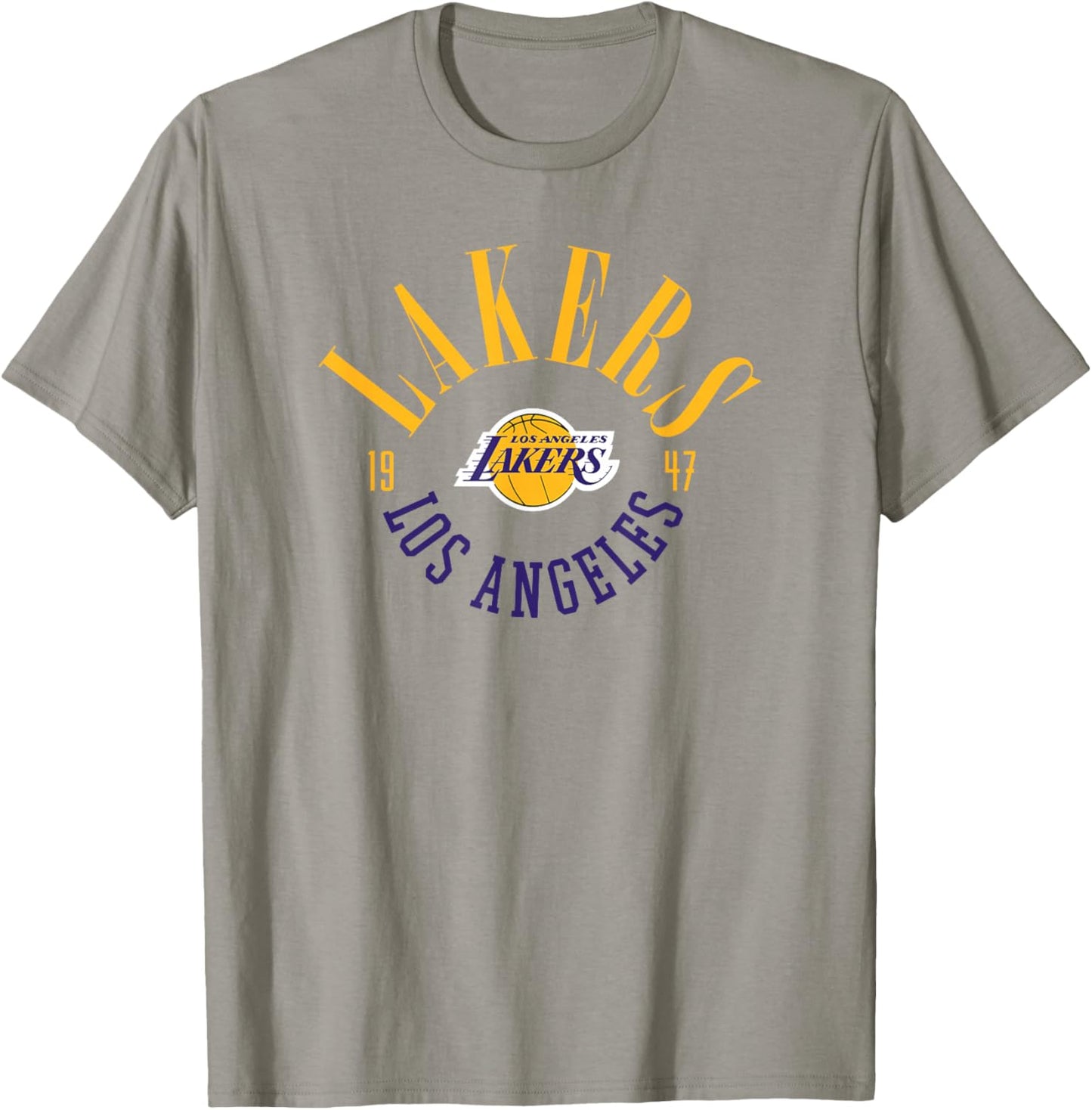 Official NBA Los Angeles Lakers Range T-Shirt - T-Shirt | Sand