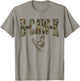B-Caw-K Funny Chicken Military Camo Army Soldier Tactical T-Shirt - T-Shirt | Sand