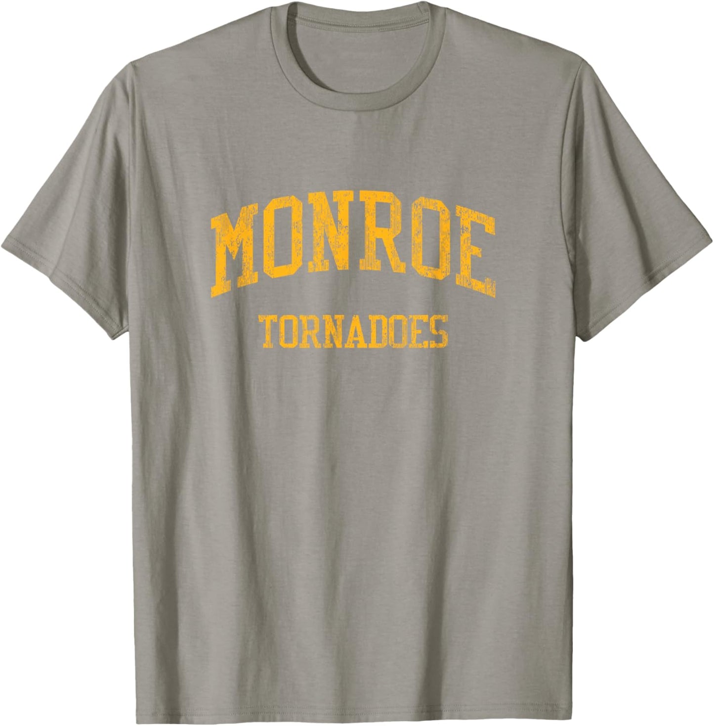 Monroe High School HS Albany GA Vintage Sports T-Shirt - T-Shirt | Sand