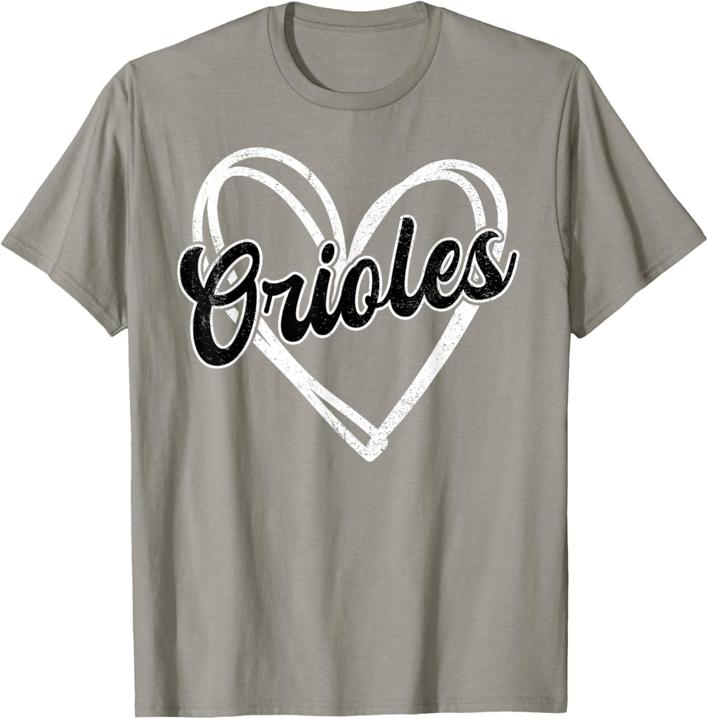 Oriole Name Retro Vintage Heart Gift Women Boy Girl T-Shirt - T-Shirt | Sand