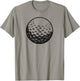 Golf Ball Golfing golf shirt woman T-Shirt - T-Shirt | Sand