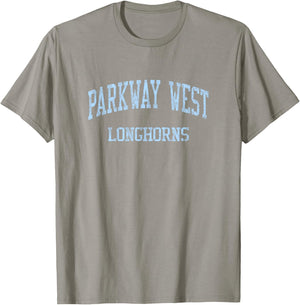 Parkway West High School HS Ballwin MO Vintage Sports T-Shirt - T-Shirt | Sand