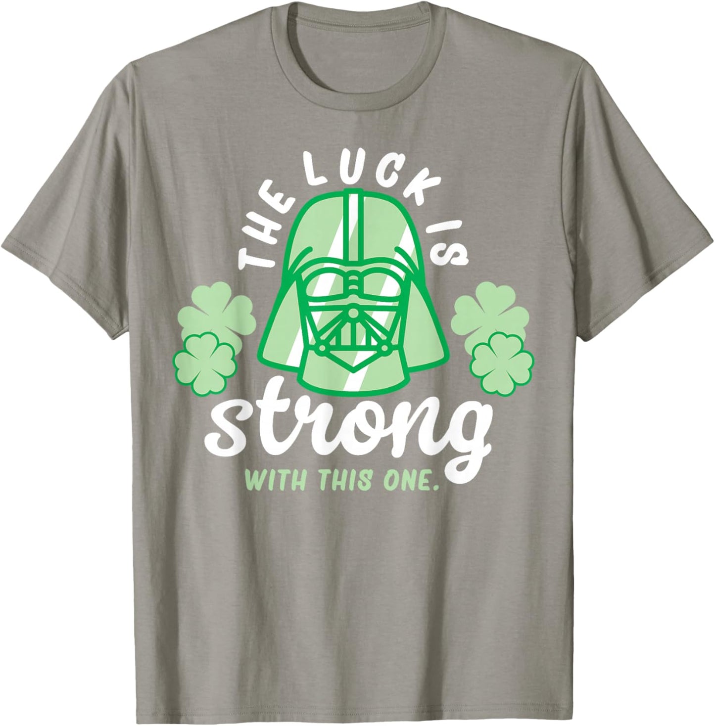 Star Wars St. Patrick's Day The Luck Is Strong Darth Vader T-Shirt - T-Shirt | Sand