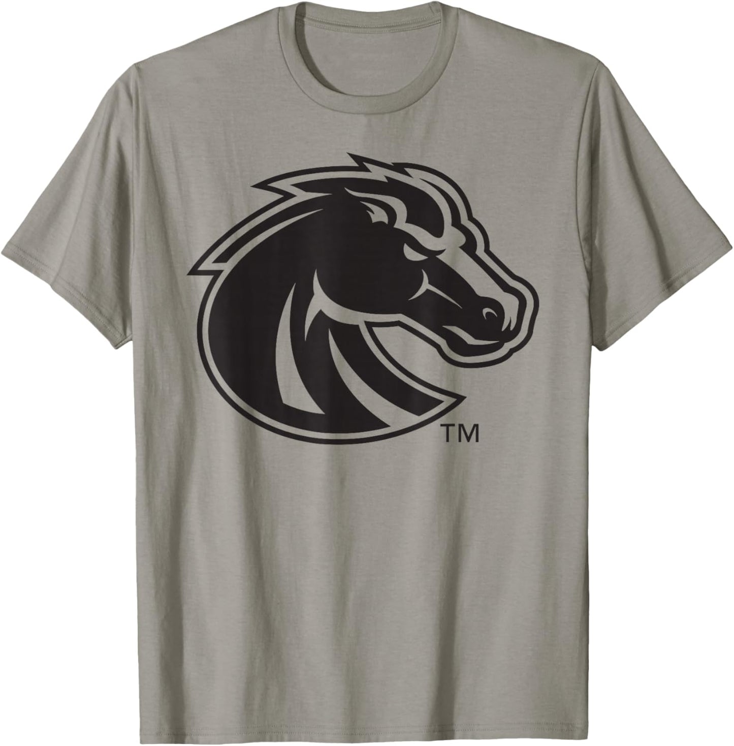 Boise State Broncos Two Tone White Officially Licensed T-Shirt - T-Shirt | Sand