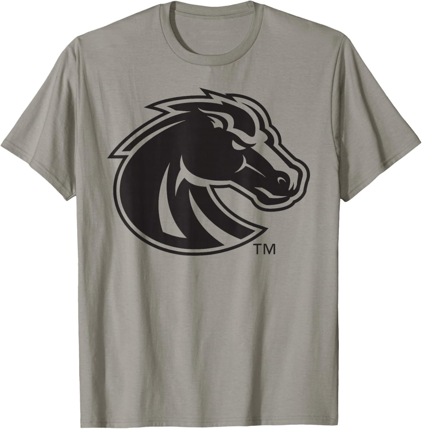 Boise State Broncos Two Tone White Officially Licensed T-Shirt - T-Shirt | Sand