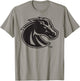 Boise State Broncos Two Tone White Officially Licensed T-Shirt - T-Shirt | Sand