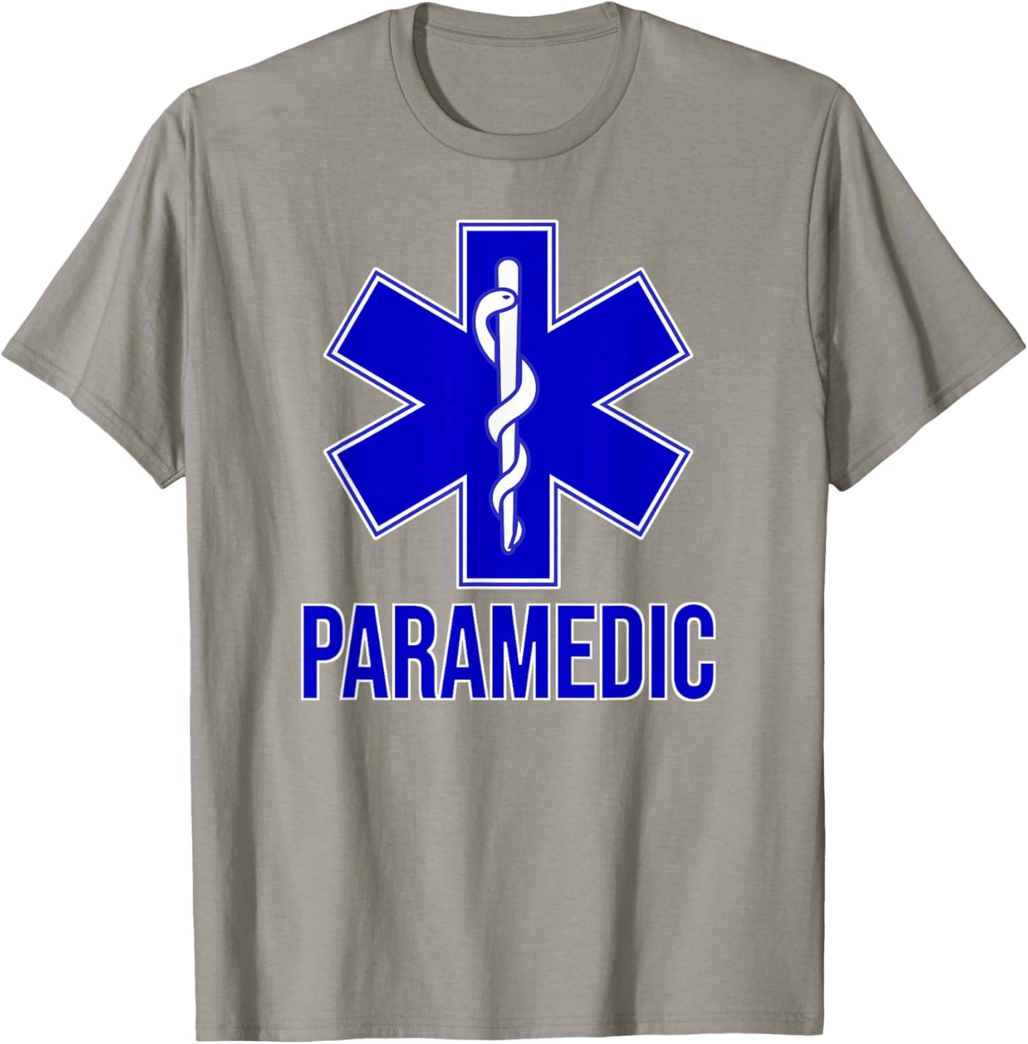Paramedic Star of Life Emt Ems Ambulance Uniform Costume T-Shirt - T-Shirt | Sand