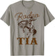 Tia Birthday Cowboy Cowgirl Western Rodeo Aunt Bday Party T-Shirt - T-Shirt | Sand