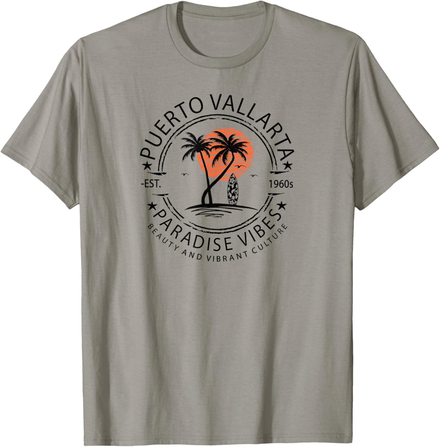 Puerto Vallarta Beach Mexico Vacation Tropical Summer T-Shirt - T-Shirt | Sand