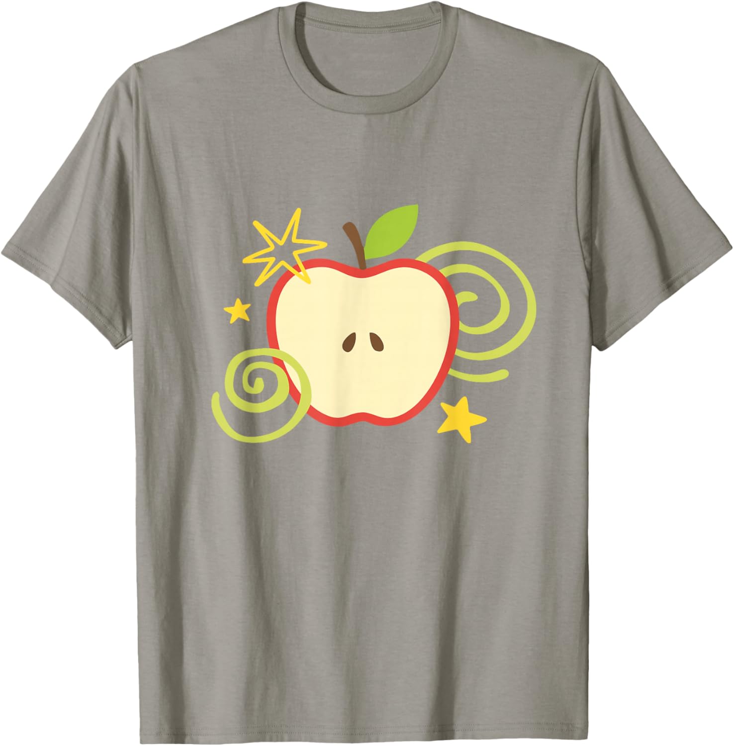 Apple y2k Whimsy Twee Kawaii Cute Heisei Retro Summer Teen T-Shirt - T-Shirt | Sand